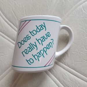 Vintage Slanty Mug!